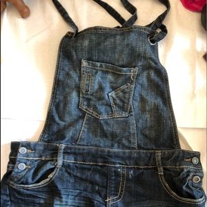Hot Kiss short jean overalls (13 juniors)